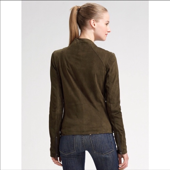 🌷 SOLD 🌷Vince Asymmetrical Moto Jacket - Picture 5 of 7